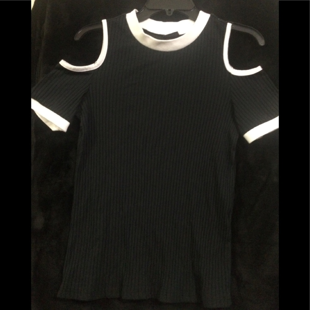Top with open shoulders